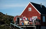 Une maison à Kulusuk, village du Groenland, le 18 août 2019