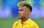 L'attaquant brésilien Neymar et sa nouvelle coupe de cheveux avant le match contre la Suisse, le 17 juin 2018 à Rostov
