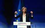 La candidate Valérie Pécresse (LR) à Montrouge le 15 mars 2022
