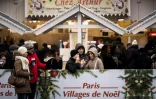 Le marché de Noël de Paris le 1er janvier 2017
