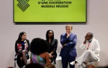 Emmanuel Macron lors du sommet Afrique-France à Montpellier le 8 octobre 2021