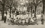 Photo fournie par le musée national de l'Education à Rouen d'élèves posant à l'école militaire des Andelys en 1929, 