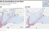 Le trafic de marchandises en mer Noire