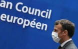 Le président Emmanuel Macron au Conseil européen à Bruxelles, le 25 juin 2021
