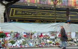 Mémorial devant le Bataclan à Paris, le 26 novembre 2015