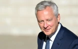 Le ministre de l'Economie Bruno Le Maire à la sortie de l'Elysée, le 24 août 2022 à Paris