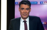 Olivier Faure, lors du débat télévisé des candidats au premier tour de l'élection du futur premier secrétaire du PS, le 7 mars 2018