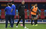 Le sélectionneur de l'Iran Carlos Queiroz lors d'un entraînement, le 19 juin 2018 à Kazan