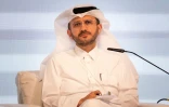 Majed Al Ansari, porte-parole de la diplomatie qatarie, lors du Hili Forum à Abou Dhabi, le 7 septembre 2026 aux Emirats arabes unis