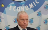 Edmund Phelps, prix Nobel d'économie 2006, à Krynica (Pologne), le 11 septembre 2009