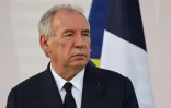 Le Premier ministre français François Bayrou assiste à un discours à l'Hôtel de Brienne à Paris, le 13 juillet 2025