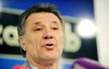 Le directeur exécutif du Dinamo Zagreb et homme fort du football croate Zdravko Mamic, le 9 septembre 2016 à Zagreb