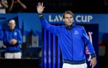 Rafael Nadal avant le coup d'envoi de la Laver Cup, le 20 septembre 2019 à Genève