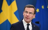Le Premier ministre suédois Ulf Kristersson, le 26 février 2024 à Stockholm