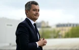 Le ministre français de l'Intérieur Gerald Darmanin à Paris le 9 avril