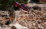 La ville d'Al-Bayda, dans l'est de la Libye, après les inondations causées par la tempête Daniel, le 16 septembre 2023