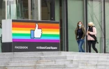 Les bureaux de Facebook, dans le quartier des affaires du centre de Dublin, le 7 octobre 2021