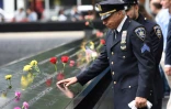 Hommage aux victimes du 11-Septembre à New York, le 11 septembre 2018, 17 ans après les attentats