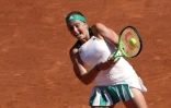 La fougue et l'énergie de la jeune Lettonne Jelena Ostapenko victorieuse de Simona Halep en finale à Roland-Garros, le 10 juin 2017