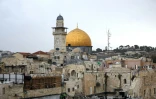 La Mosquée al-Aqsa et le Dôme du Rocher, le 25 octobre 2015 à Jérusalem