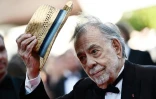 Le réalisateur américain Francis Ford Coppola arrive pour la projection de son film "Megalopolis" au 77e Festival de Cannes, le 16 mai 2024