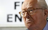 Jean-Marie Le Pen à Saint-Cloud, le 20 avril 2015