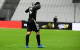 Le milieu brésilien de Lyon, Lucas Paqueta, expulsé après un carton rouge, lors du match de Ligue 1 à Marseille, le 28 février 2021
