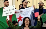 Tunisiens et Algériens manifestent à Tunis contre un 5e mandat du président Abdelaziz Bouteflika, le 9 mars 2019