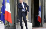 L'ex-conseiller de Nicolas Sarkozy et président du groupe bancaire BPCE François Pérol arrive à l'Elysée le 1er octobre 2009