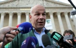 Le président de la FNSEA, Arnaud Rousseau, devant l'Assemblée nationale à Paris le 26 mai 2025