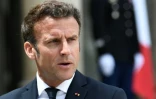 Le président Emmanuel Macron à l'Elysée, le 7 juin 2022 à Paris