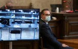Heinz-Christian Strache au tribunal de Vienne, le 6 juillet 2021