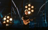 Ed Sheeran lors des Grammy Awards en 2017 à Los Angeles