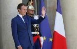 Le président Emmanuel Macron, le 18 juillet 2017 à l'Elysée, à Paris