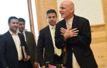 Le président afghan Ashraf Ghani à son arrivée à une conférence de presse le 1er mars 2020 à Kaboul