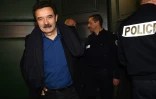 Le directeur de Mediapart Edwy Plenel Ă la sortie du tribunal le 4 novembre 2015 Ă Bordeaux