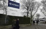 L'entrée de l'usine d'assemblage Airbus de Blagnac, le 29 novembre 2016