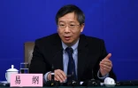Yi Gang, vice-gouverneur de la banque centrale chinoise, le 12 mars 2015 à Pékin