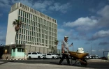 L'ambassade des Etats-Unis à La Havane, le 20 février 2024 à Cuba