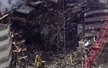 Les décombres du World Trade Center, à New York, le 18 septembre 2001