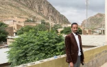 L'administrateur local Niguse Hagos pose dans la ville de Dawhan, à la frontière érythréo-éthiopienne, le 13 juillet 2018.