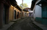Une rue de San Juancito, le 4 février 2020 au Honduras