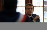 Emmanuel Macron en visite à Martel (Lot), le 3 juin 2021