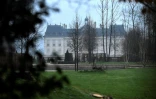 Le chateau Louis XIV de Louveciennes, dans les Yvelines, propriété du prince héritier saoudien, le 22 décembre 2017