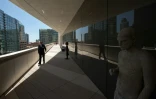 Une terrasse au 7e étage du San Francisco Museum of Modern Art (SFMOMA) le 28 avril 2016 à San Francisco
