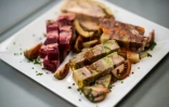 Terrines et pâtés de la collection été 2020 de la maison Vérot dans leurs ateliers à Ivry, le 3 juin 2020