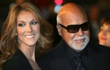 La chanteuse Céline Dion et son mari René Angélil, le 26 janvier 2008 à Cannes