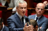 Le ministre de l'Economie, Bruno Le Maire, à l'Assemblée nationale à Paris, le 24 octobre 2018