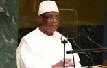 Le président malien déchu Ibrahim Boubacar Keïta, aux Nations unies le 24 septembre 2018
