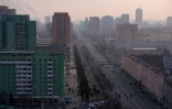 Vue de Pyongyang, le 9 mars 2019